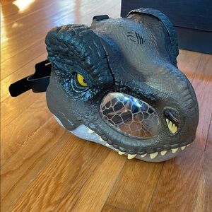 Black Dinosaur Reptile Mask